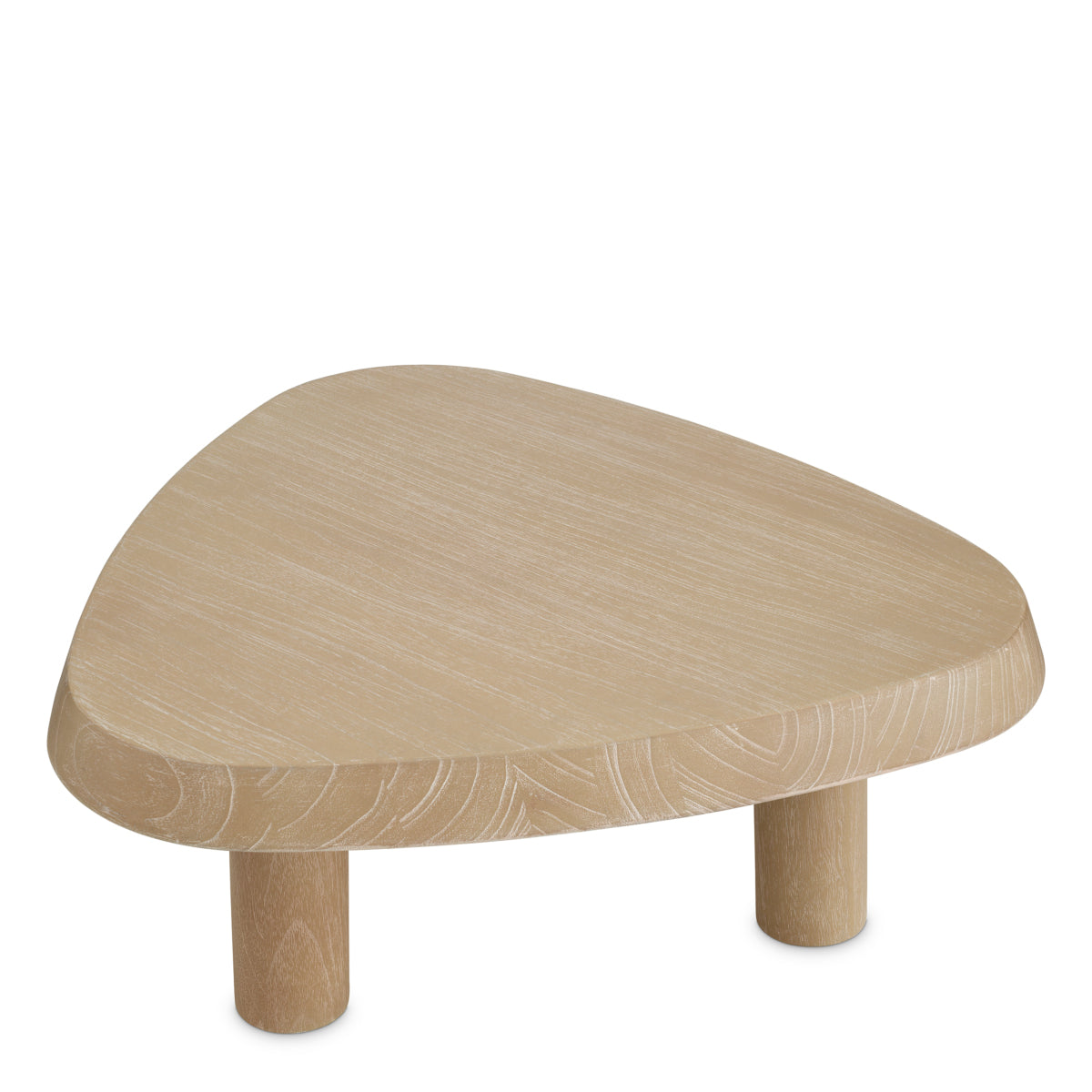 Triangular Wooden Coffee Table S Briel | Eichholtz Miami