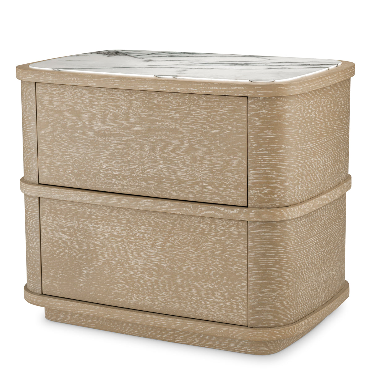 Oak Contemporary Nightstand Cabana | Eichholtz Miami