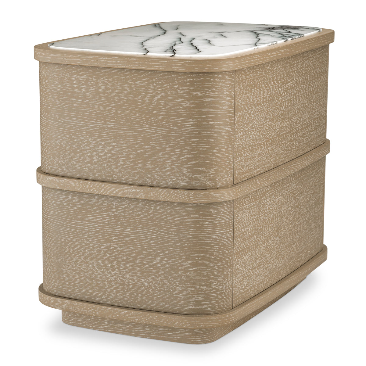 Oak Contemporary Nightstand Cabana | Eichholtz Miami