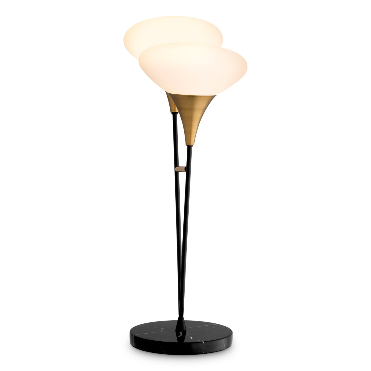 Elliptical Glass Table Lamp Duco | Eichholtz Miami