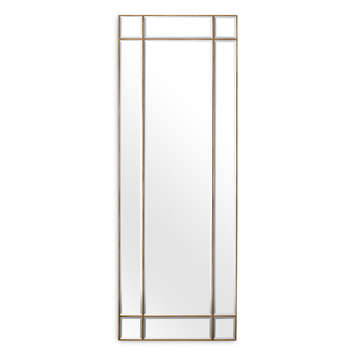 Metal Framed Bevelled Mirror L Beaumont | Eichholtz Miami