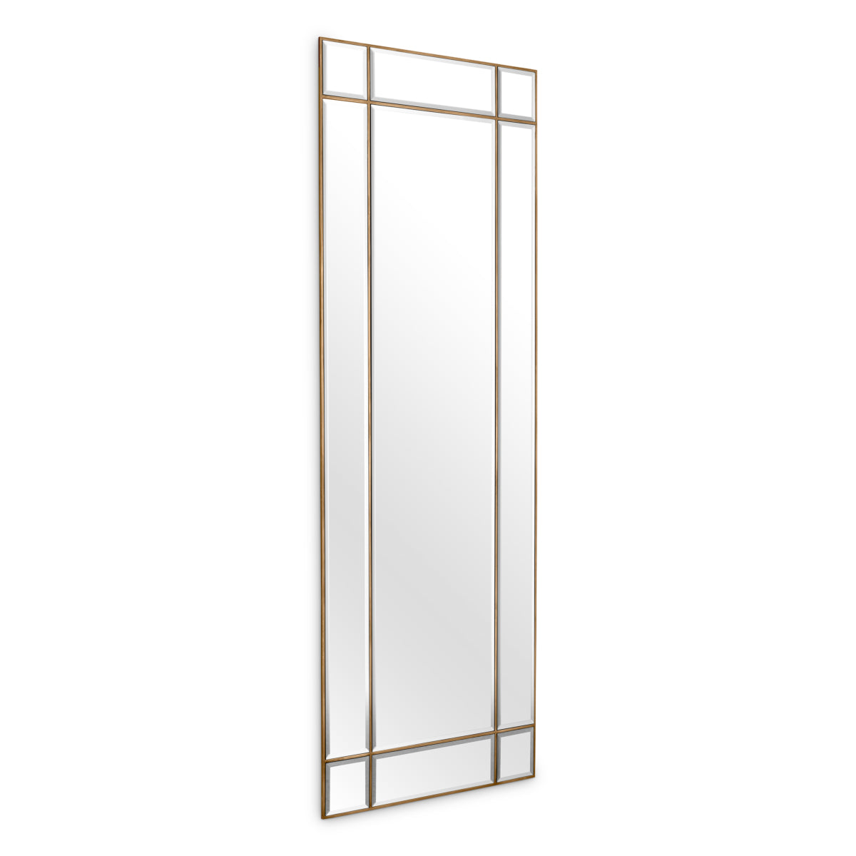 Metal Framed Bevelled Mirror L Beaumont | Eichholtz Miami