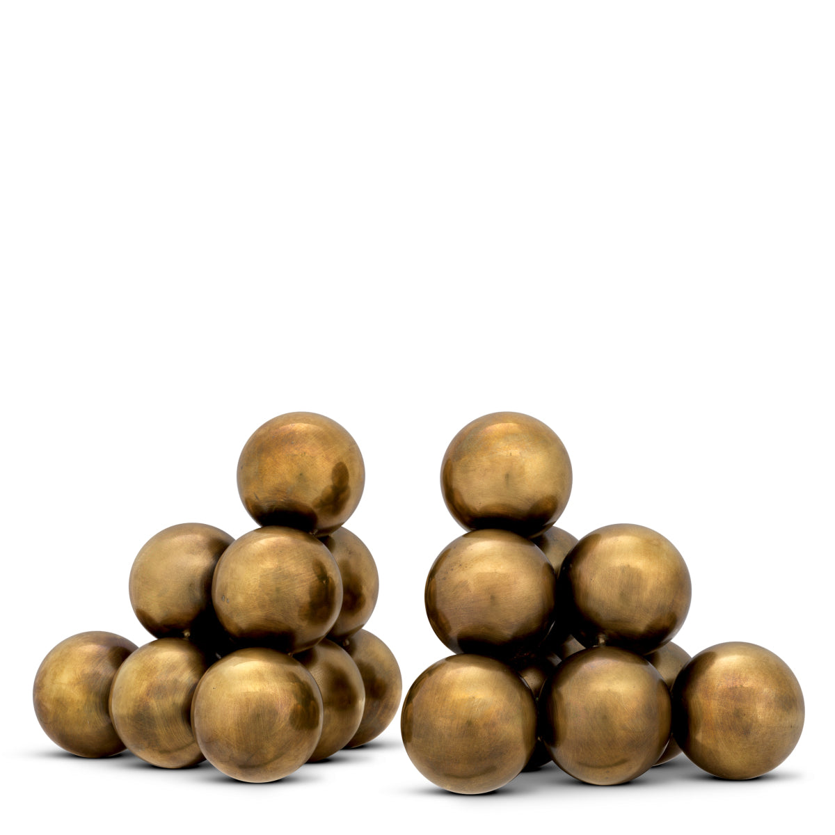 Metallic Orbs Bookend Set (2) Carioca | Eichholtz Miami