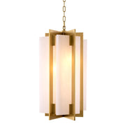 Gold with Alabaster Chandelier Lugano | Eichholtz Miami