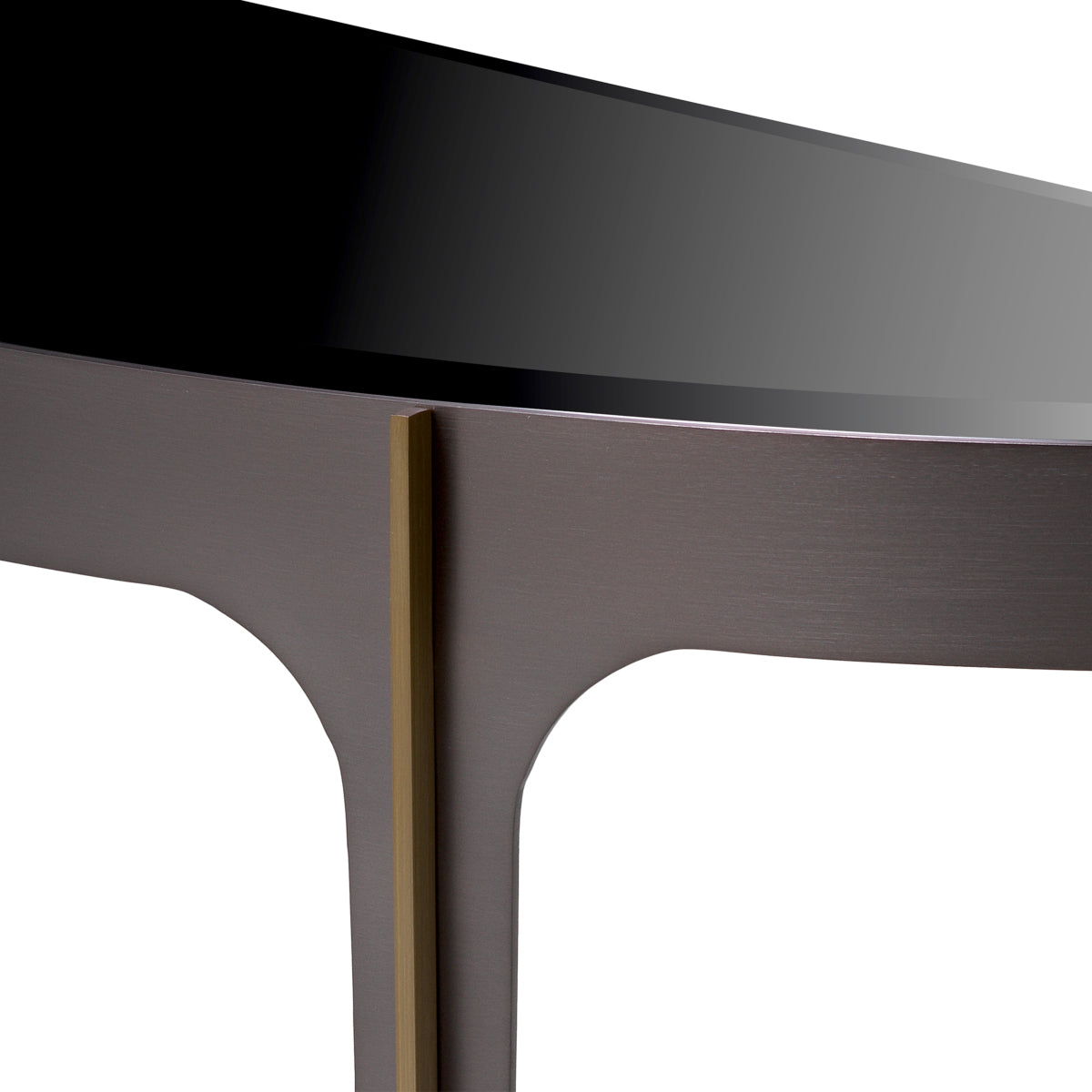 Semi-Circular Glass Console Table Artemisa | Eichholtz Miami