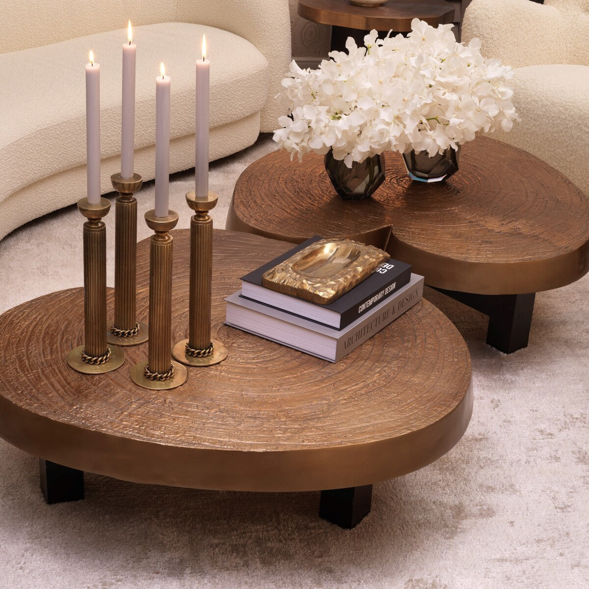 Brass Candle Holder Le Dome | Eichholtz Miami