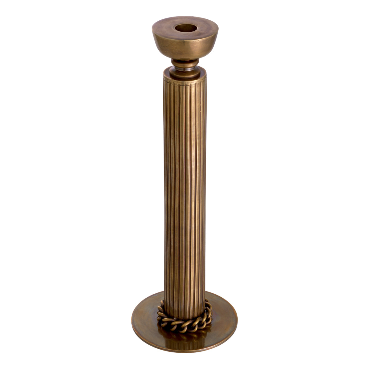 Brass Candle Holder Le Dome | Eichholtz Miami