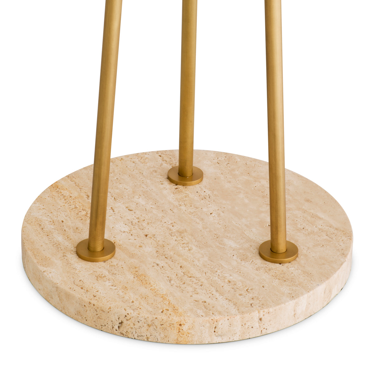 White Glass Floor Lamp Collina | Eichholtz Miami