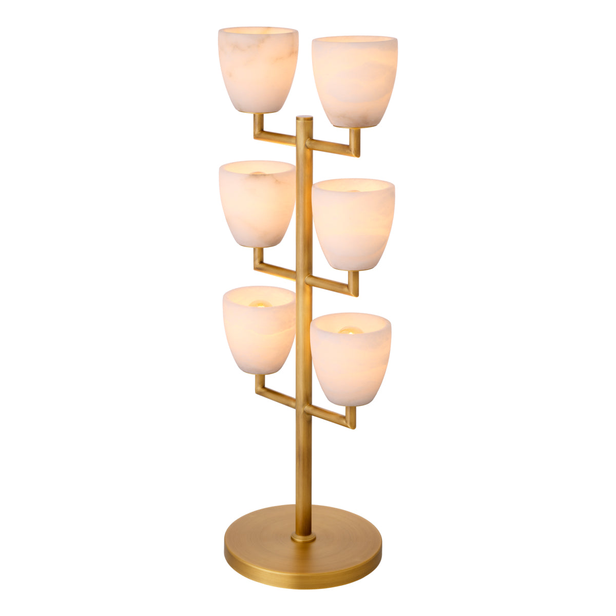 Alabaster Shade Table Lamp Valerius | Eichholtz Miami