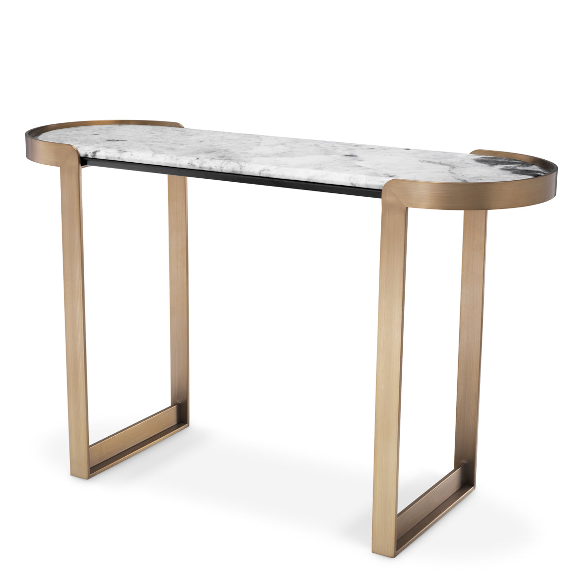 Marble Brass Console Table Fabio | Eichholtz Miami