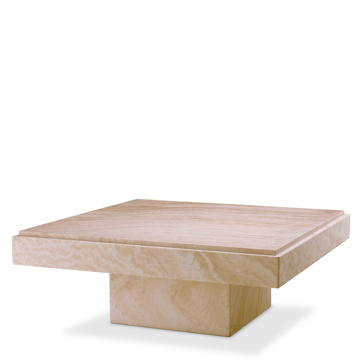 Square Travertine Coffee Table Sartoria | Eichholtz Miami