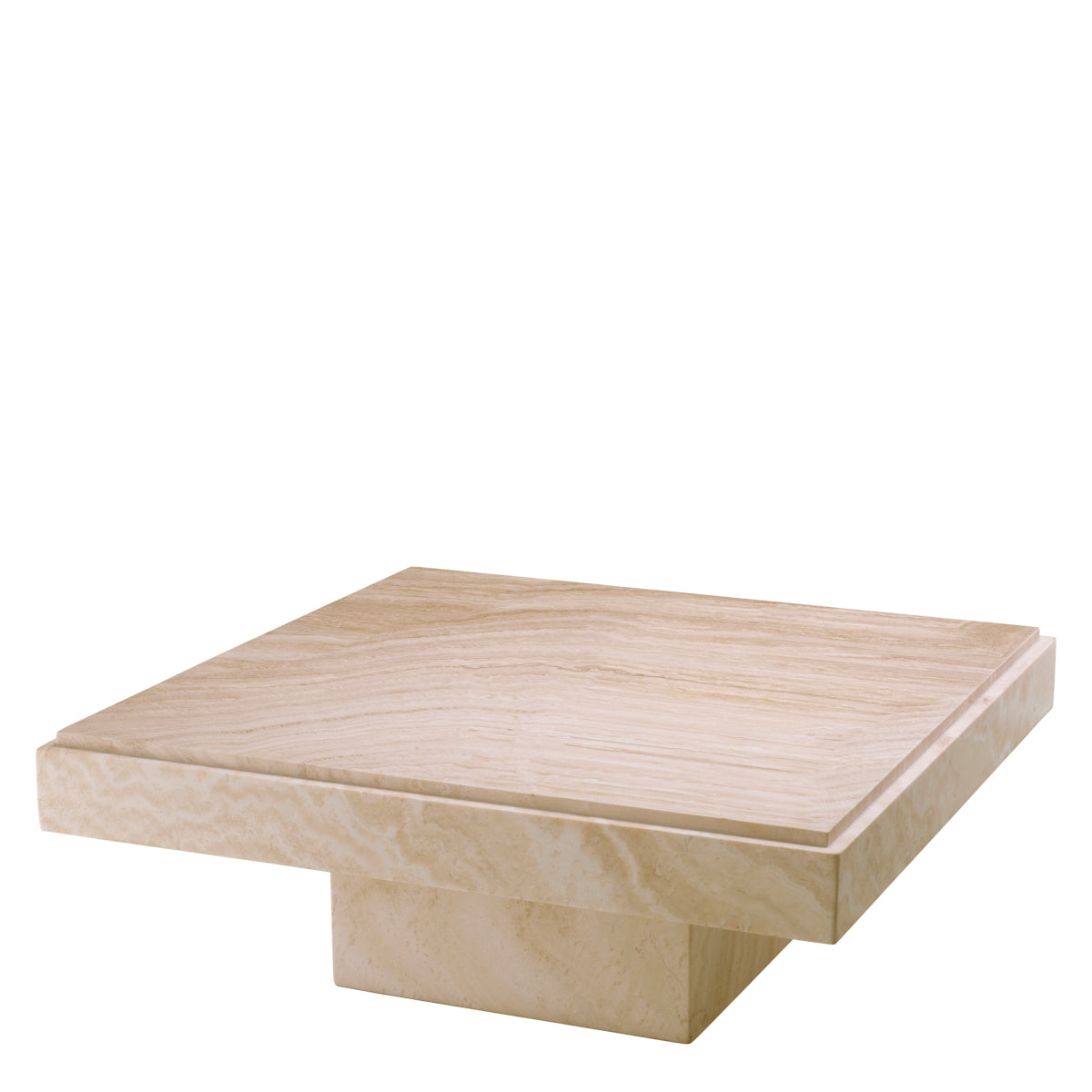 Square Travertine Coffee Table Sartoria | Eichholtz Miami
