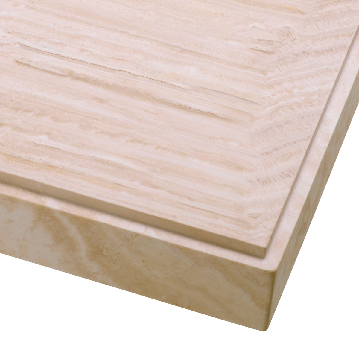 Square Travertine Coffee Table Sartoria | Eichholtz Miami