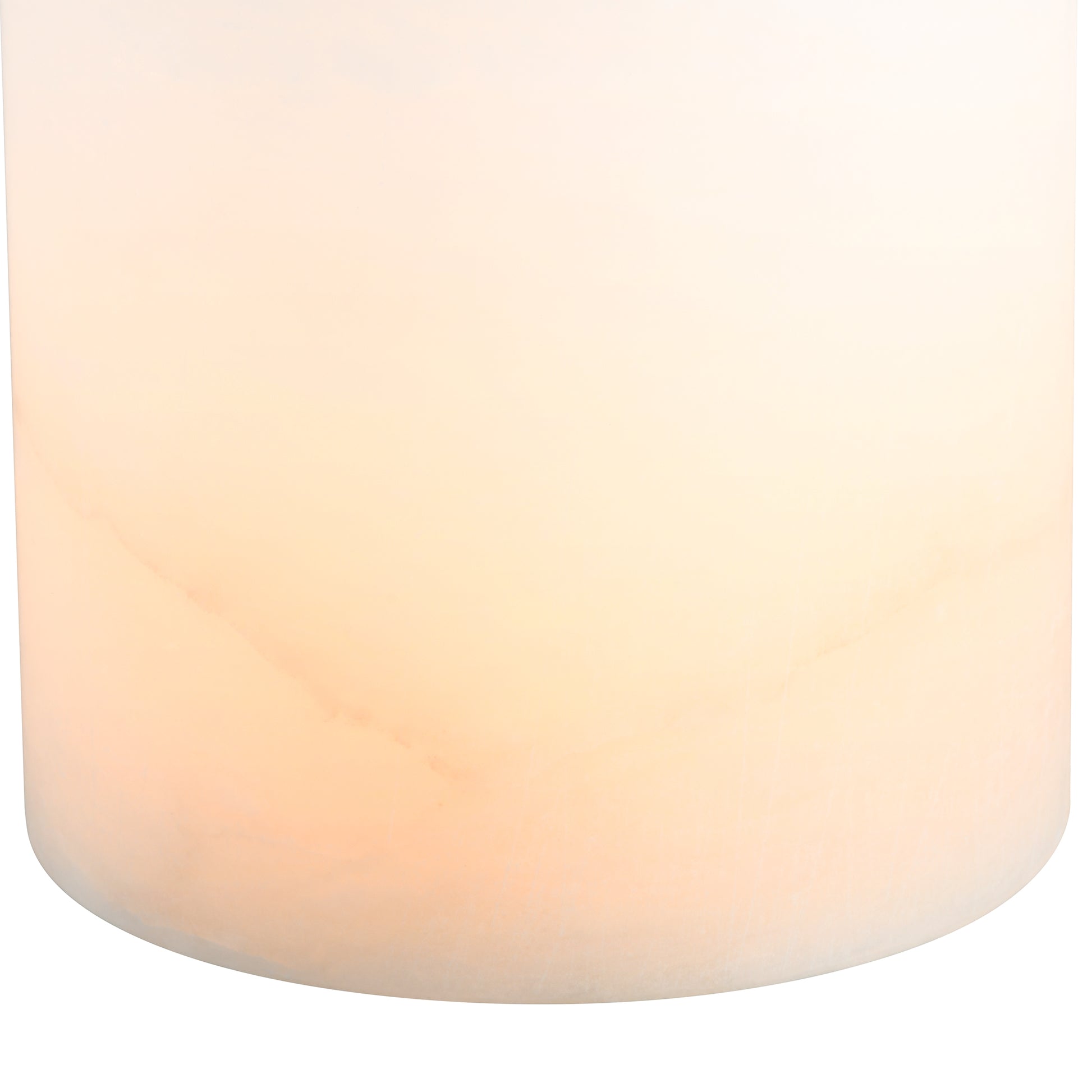 Cylindrical Alabaster Candle Holder Mercer | Eichholtz Miami