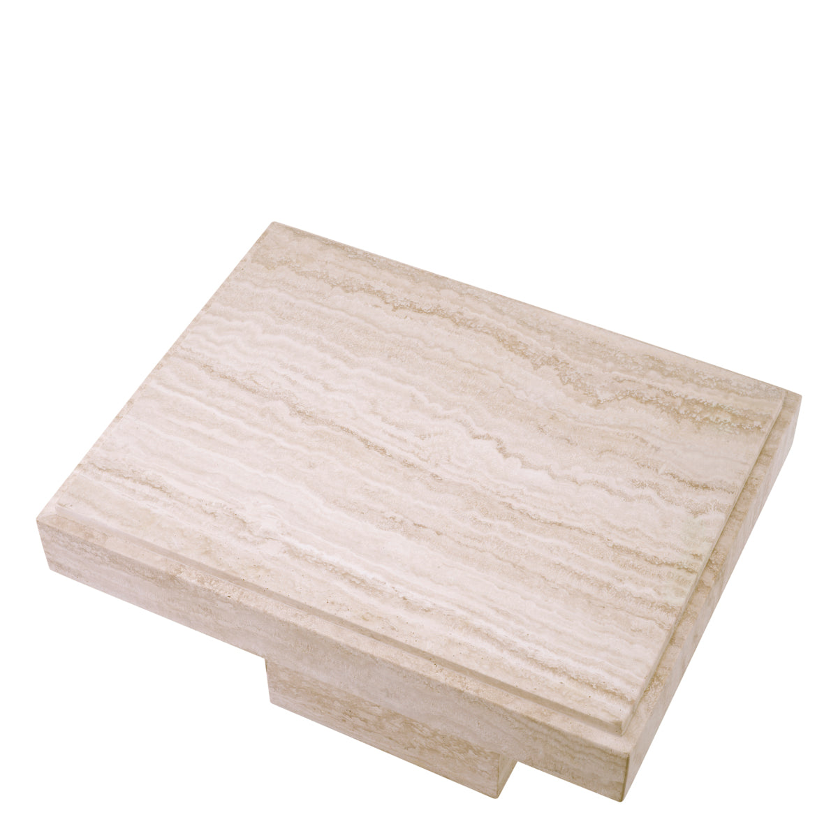 Travertine Side Table Sartoria | Eichholtz Miami