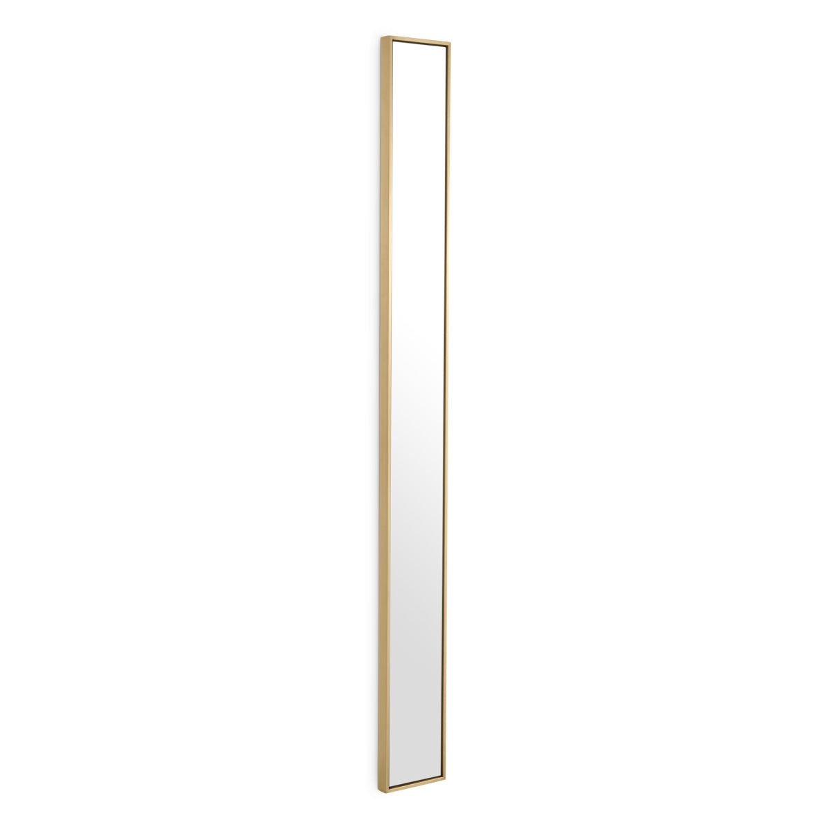 Brushed Brass Mirror Redondo | Eichholtz Miami