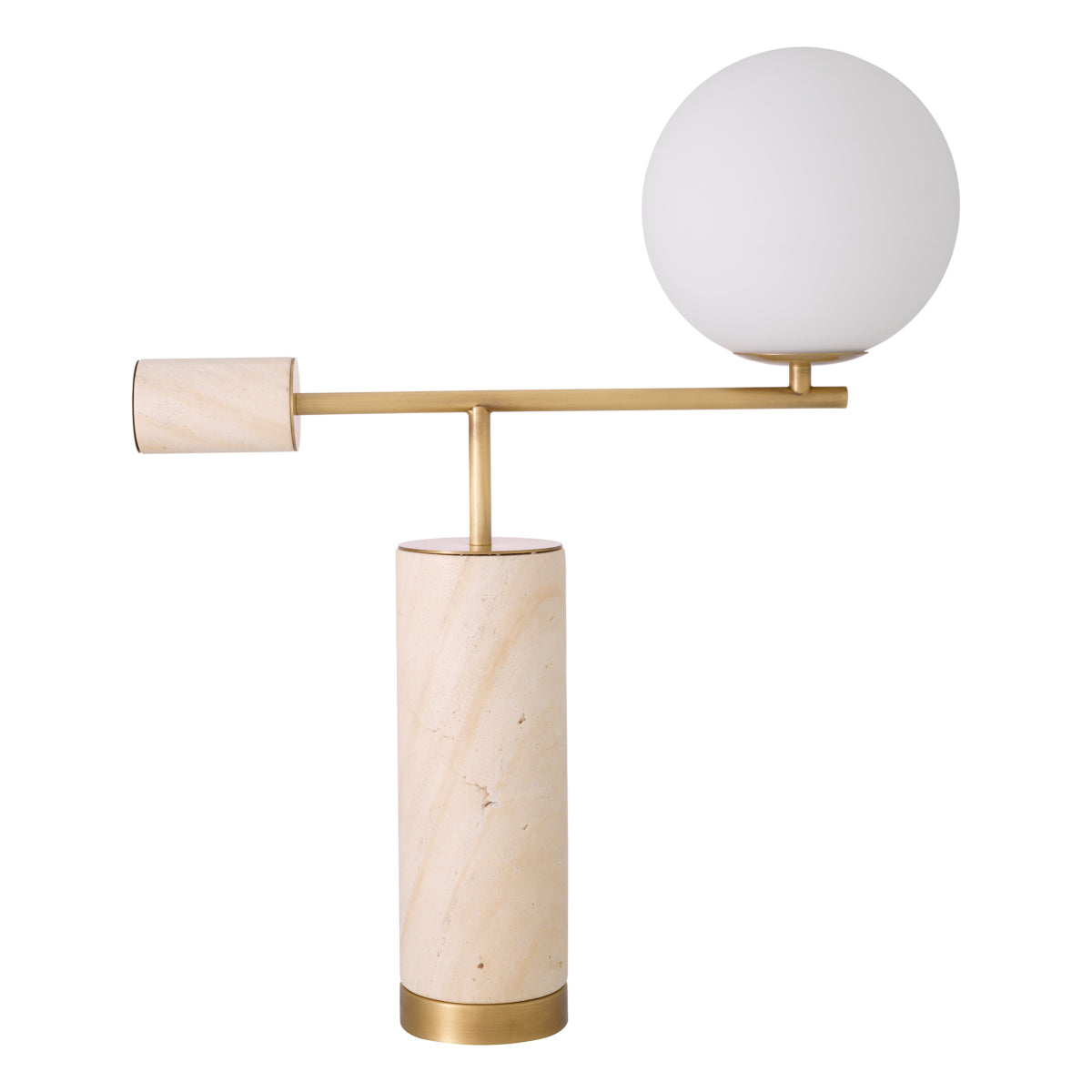 Travertine Table Lamp Xperience | Eichholtz Miami
