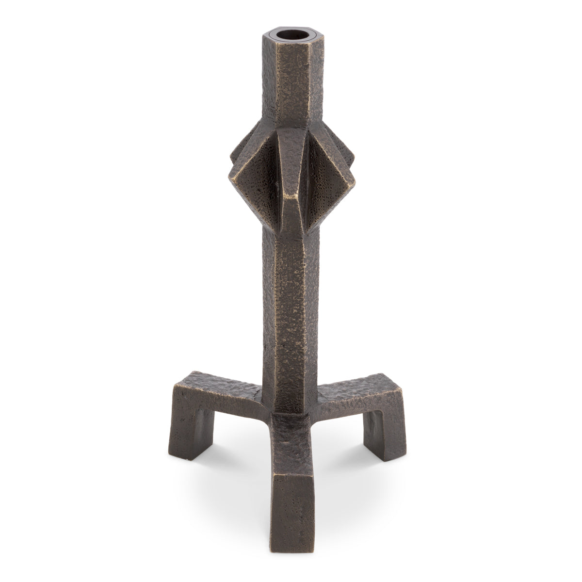 Bronze Vintage Candle Holder Conti | Eichholtz Miami