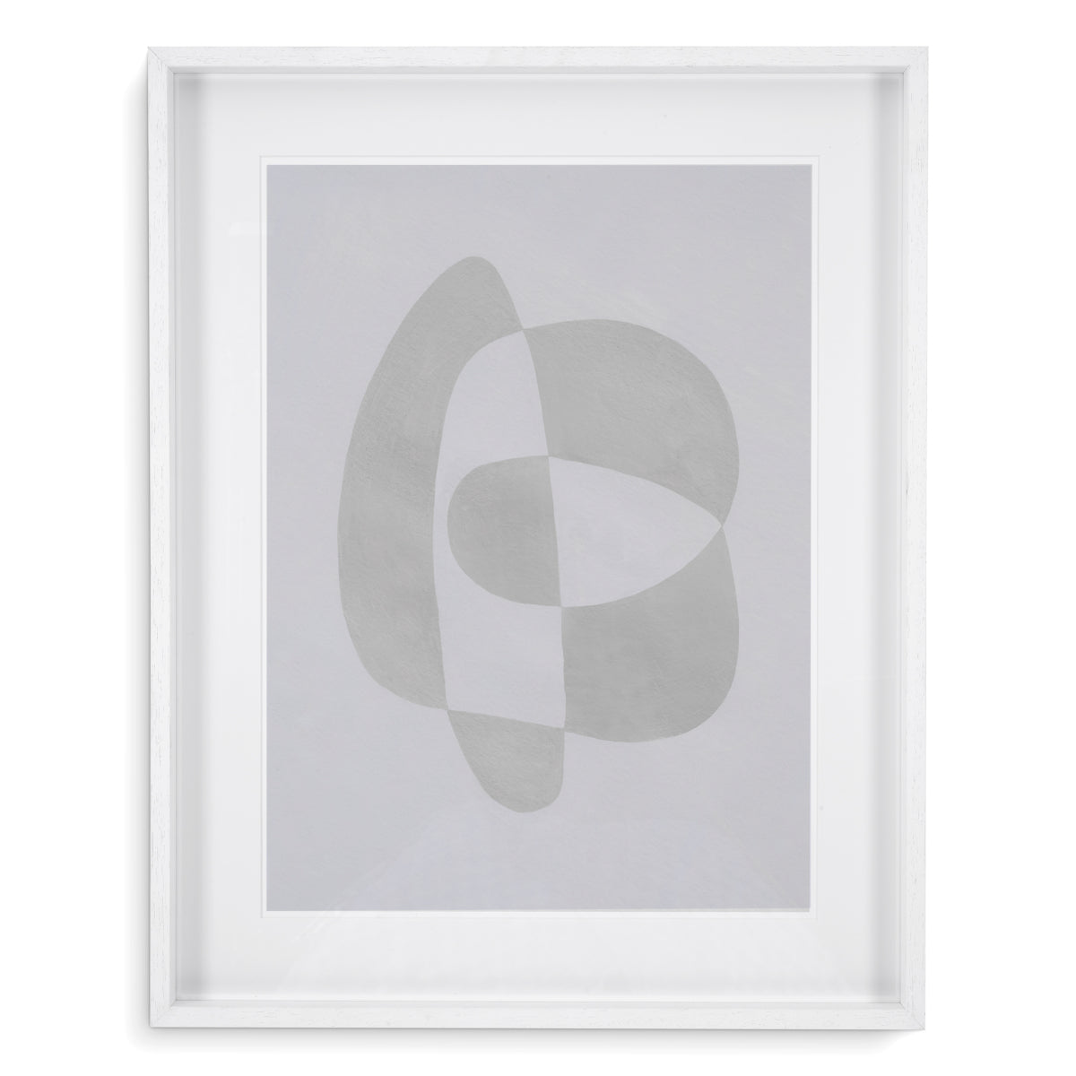 Abstract Shape Art Prints (4) Soft Shape | Eichholtz Miami