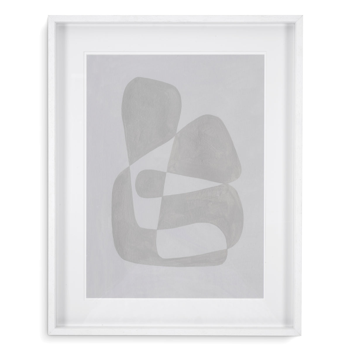 Abstract Shape Art Prints (4) Soft Shape | Eichholtz Miami