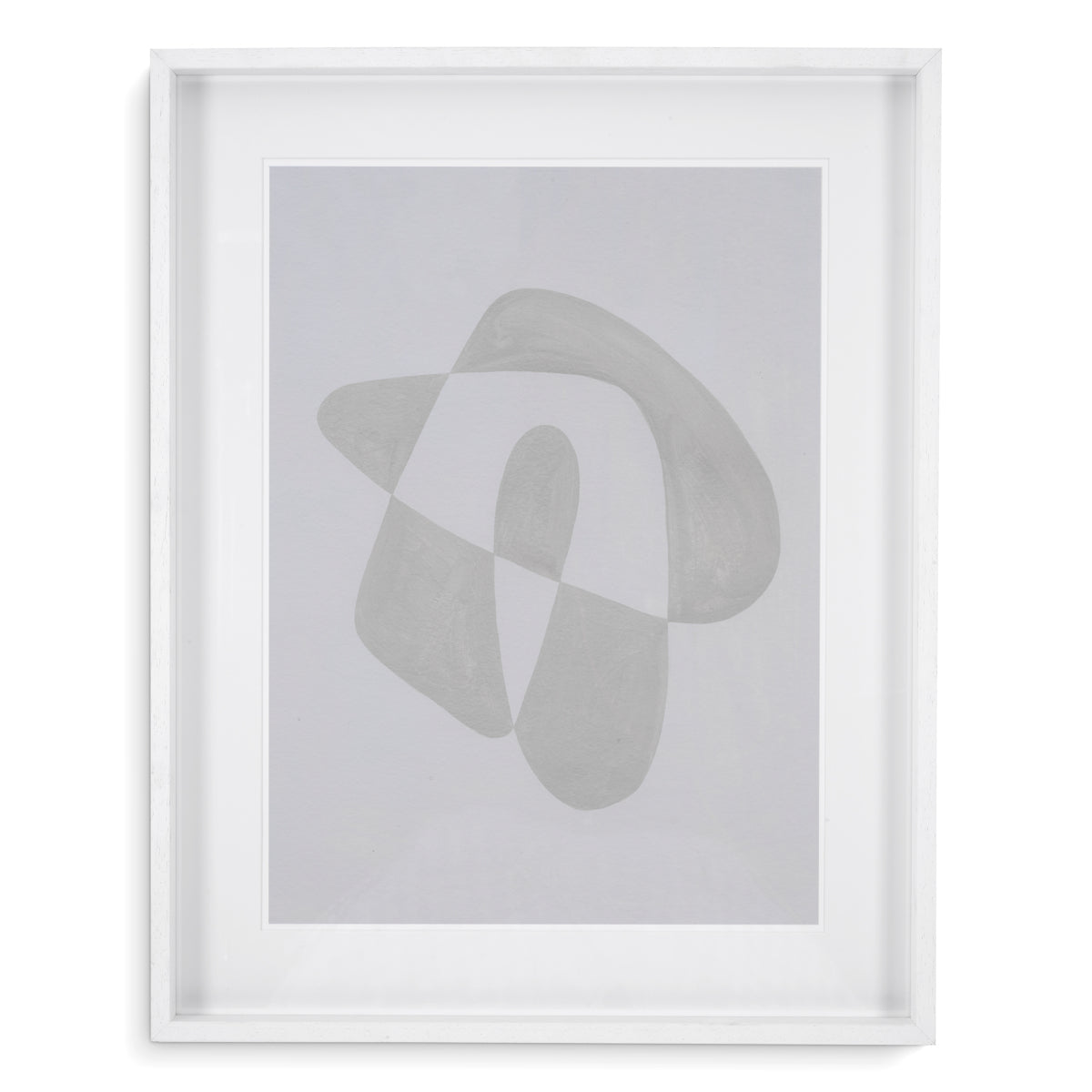 Abstract Shape Art Prints (4) Soft Shape | Eichholtz Miami