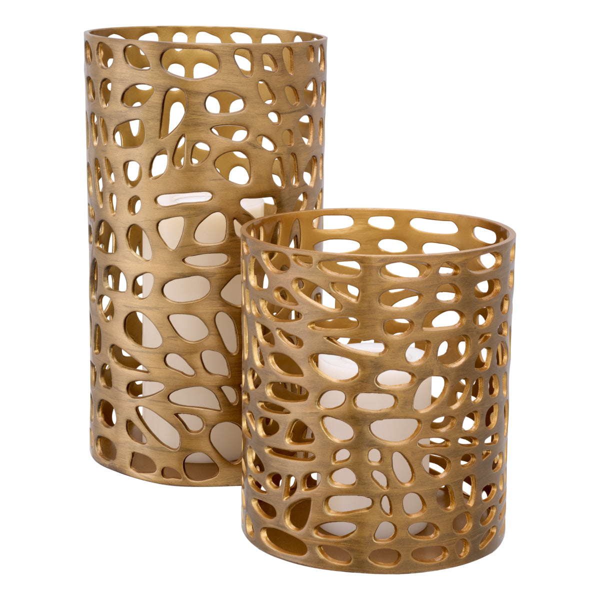 Vintage Brass Hurricane Dix | Eichholtz Miami