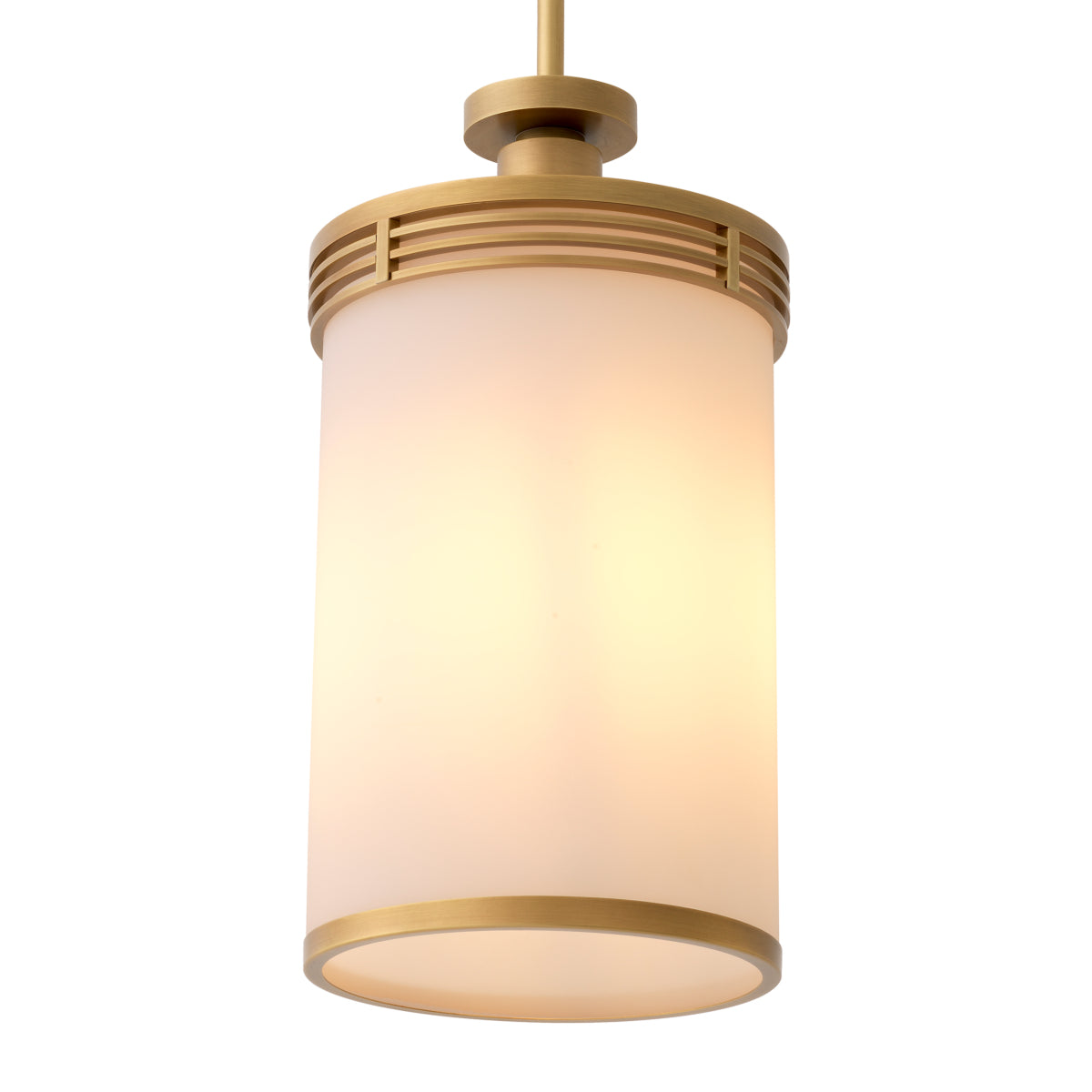 Brass Glass Pendant Fayence | Eichholtz Miami