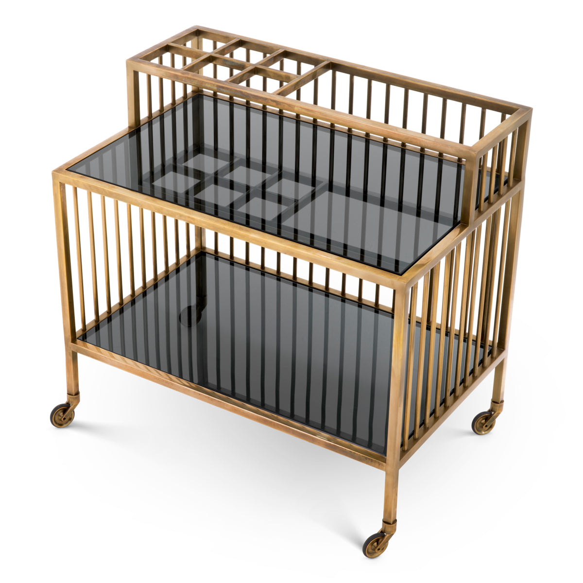 Contemporary Brass Trolley Rutherford | Eichholtz Miami