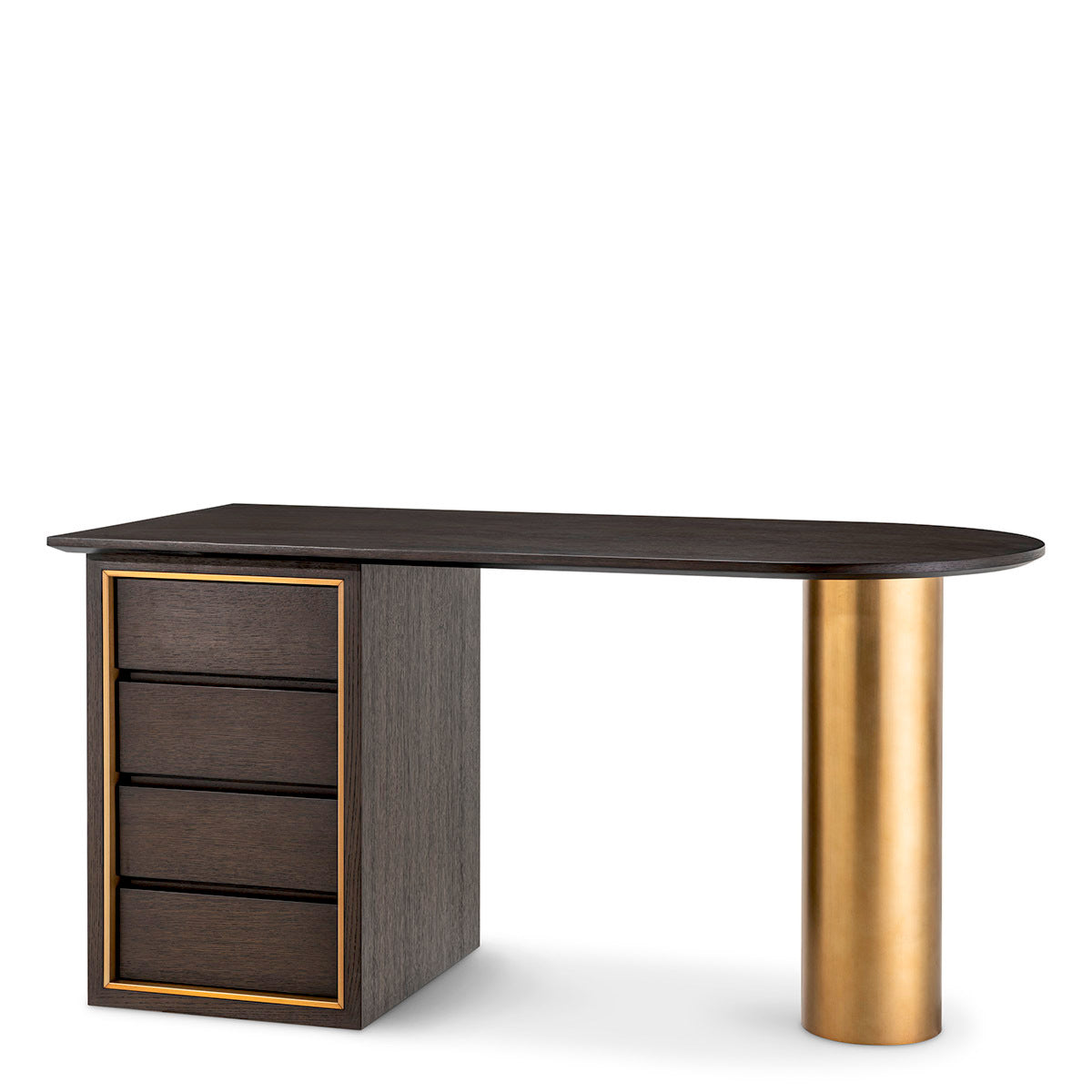 Brown Oak Desk Del Rio | Eichholtz Miami