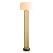 Antique Brass Floor Lamp Condo | Eichholtz Miami