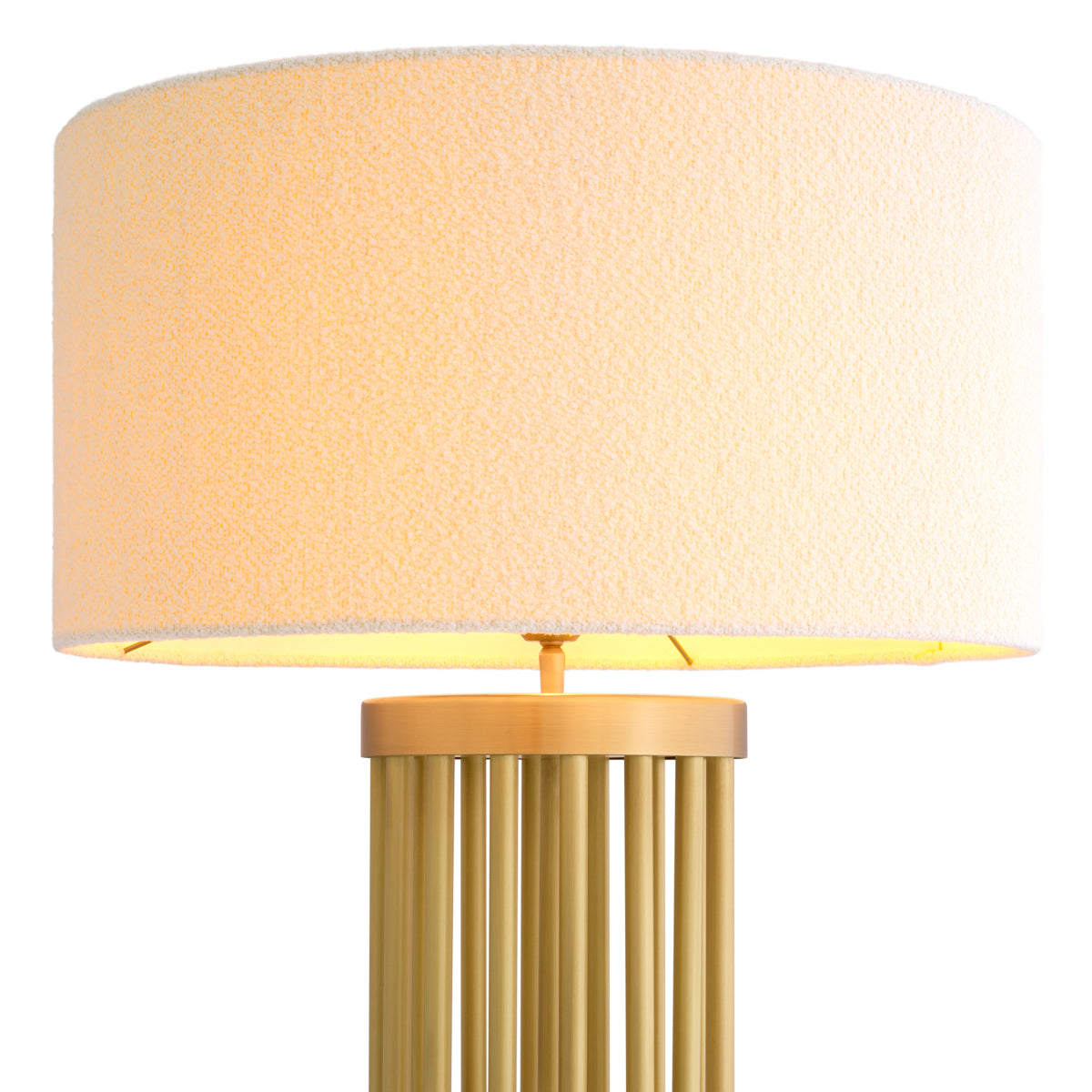 Antique Brass Floor Lamp Condo | Eichholtz Miami