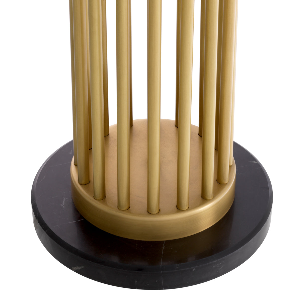 Antique Brass Floor Lamp Condo | Eichholtz Miami