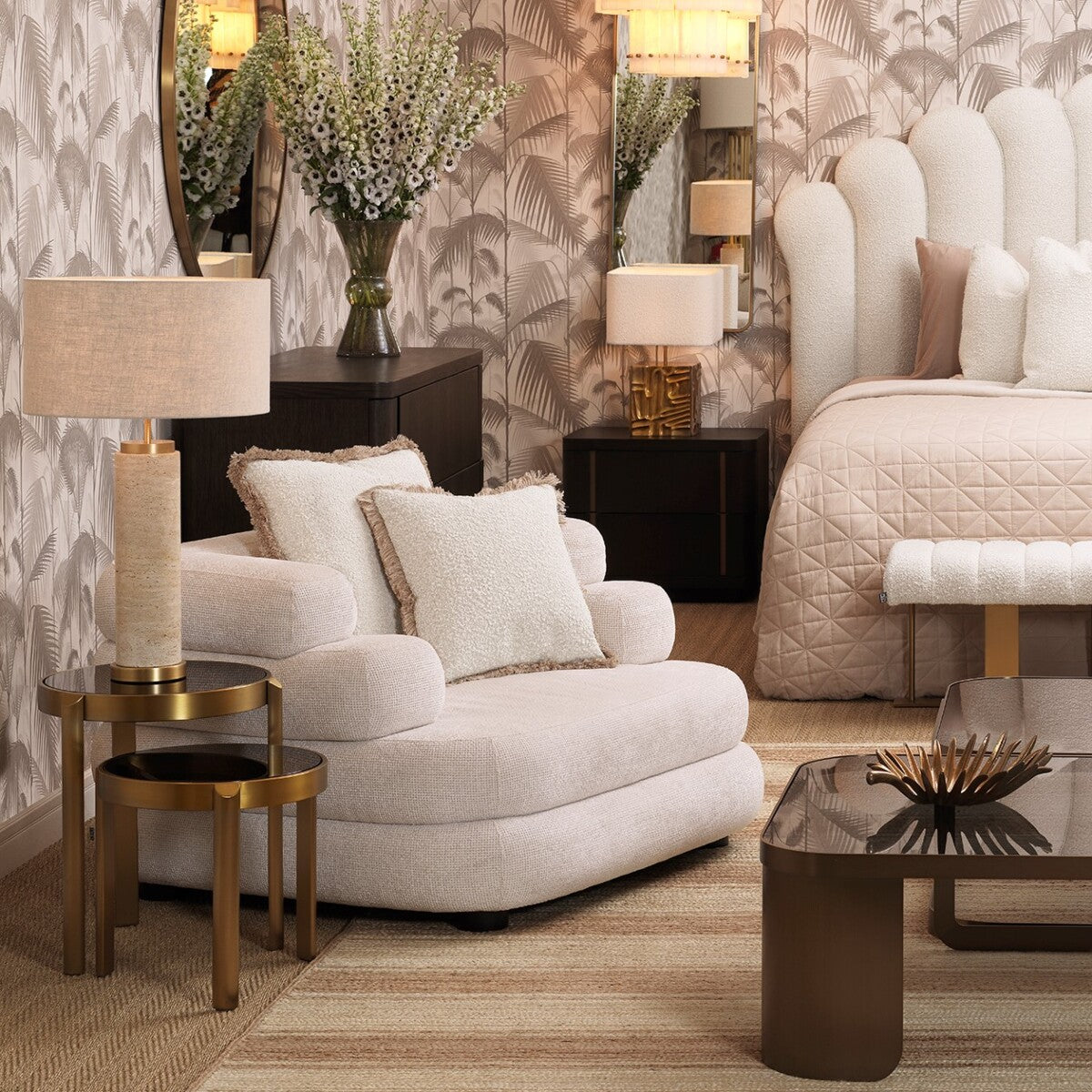 Drum Table Lamp Lxry | Eichholtz Miami