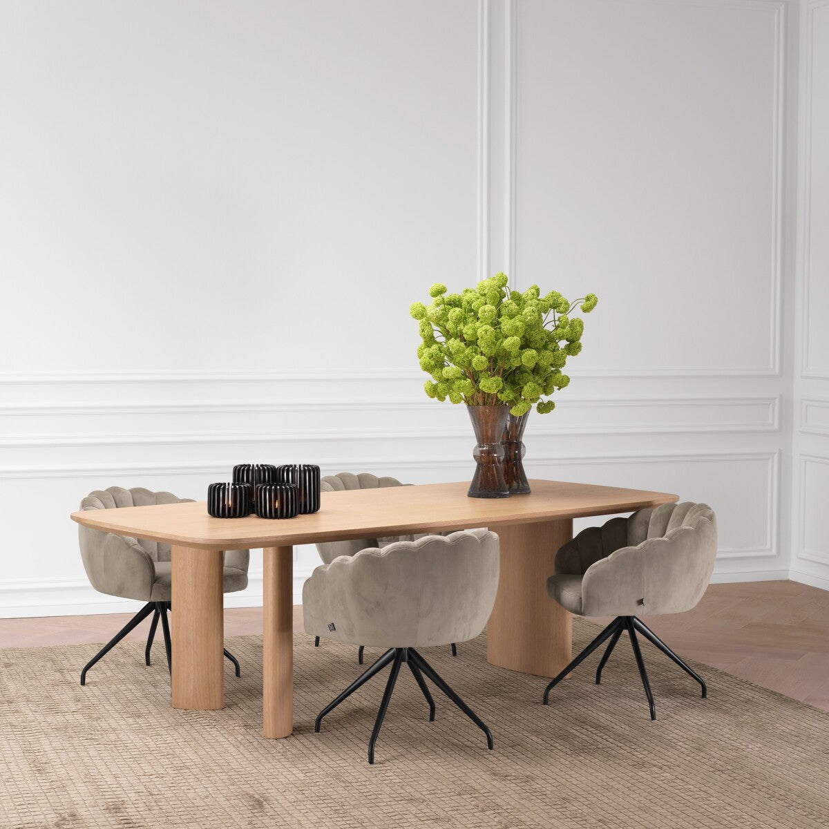 Modern Wood Dining Table S Harmonie | Eichholtz Miami