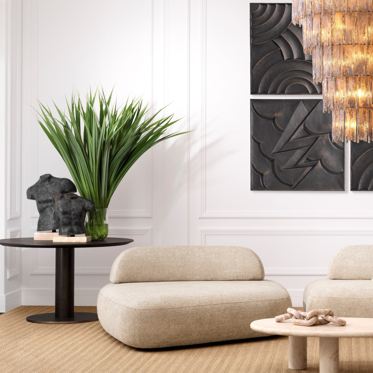 Bronze Finish Torso Aristo | Eichholtz Miami