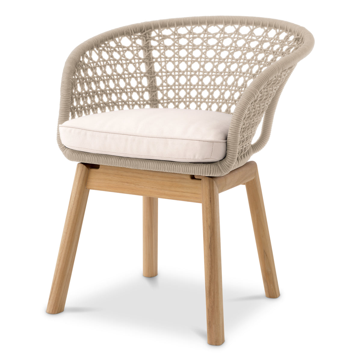 Modern Outdoor Dining Chair Trinity | Eichholtz Miami
