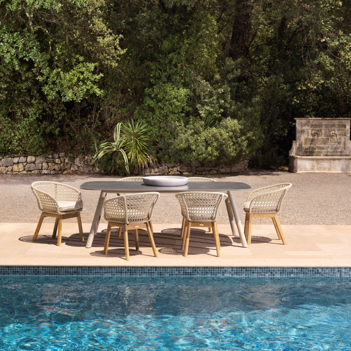 Modern Outdoor Dining Chair Trinity | Eichholtz Miami