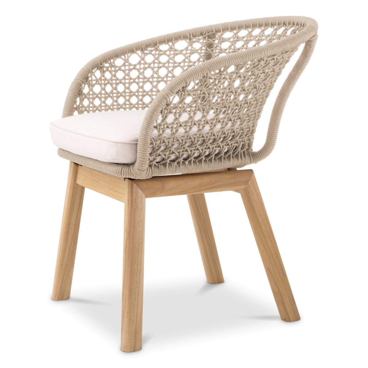 Modern Outdoor Dining Chair Trinity | Eichholtz Miami