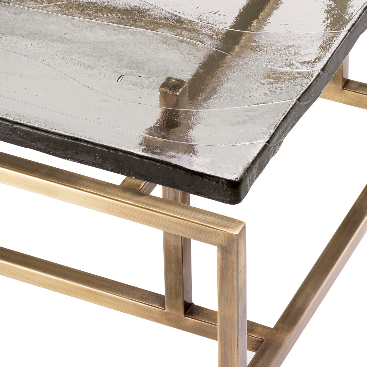 Handmade Glass Coffee Table Schlumberg | Eichholtz Miami