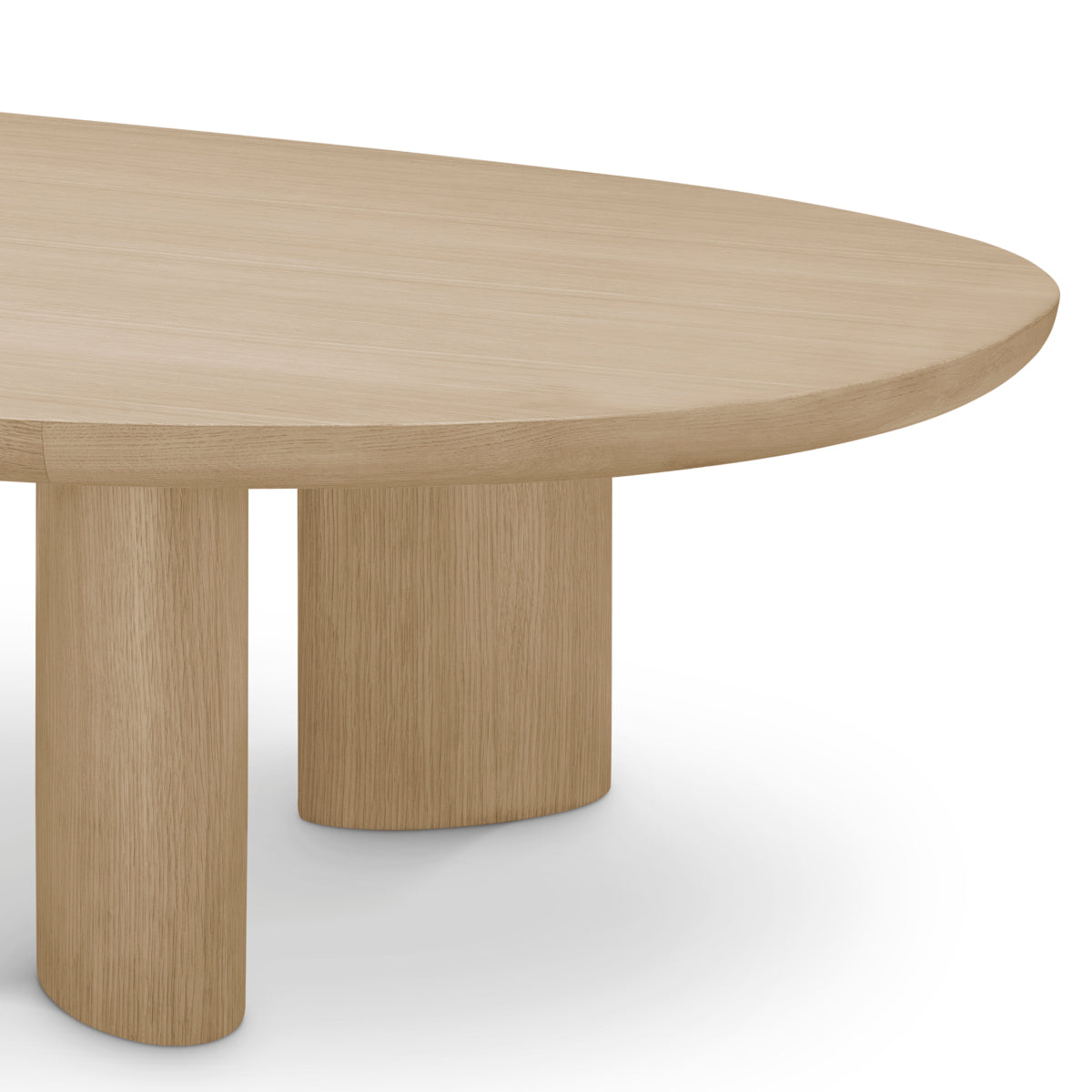 Oak Oval Coffee Table Lindner | Eichholtz Miami