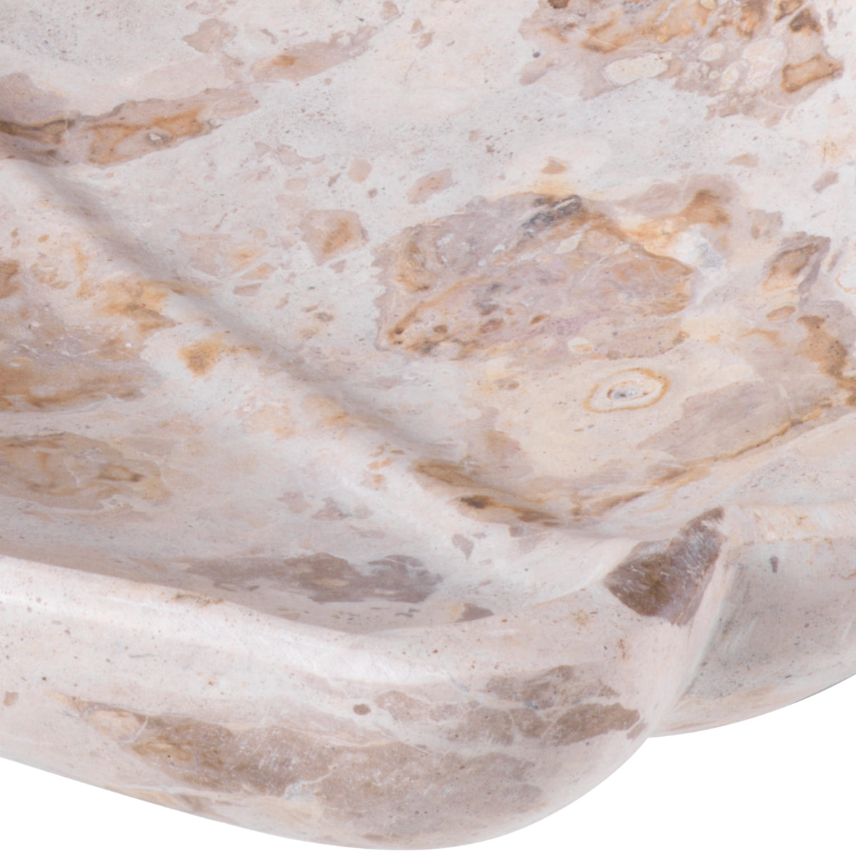 Oval Brown Marble Tray Loulou | Eichholtz Miami