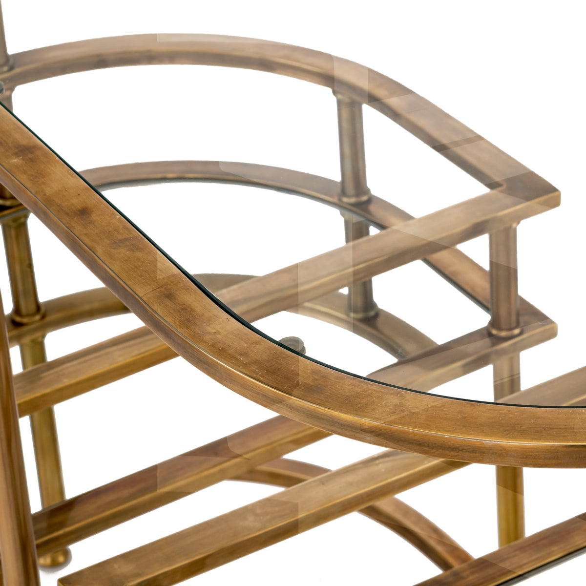 Vintage Brass Trolley Lavalle | Eichholtz Miami