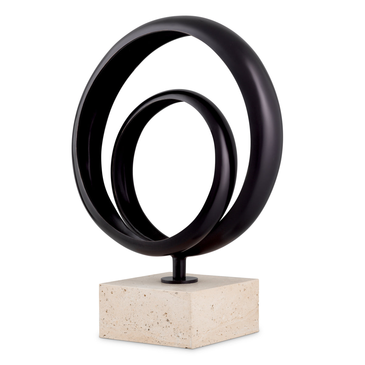 Bronze Round Loop Object Elena | Eichholtz Miami