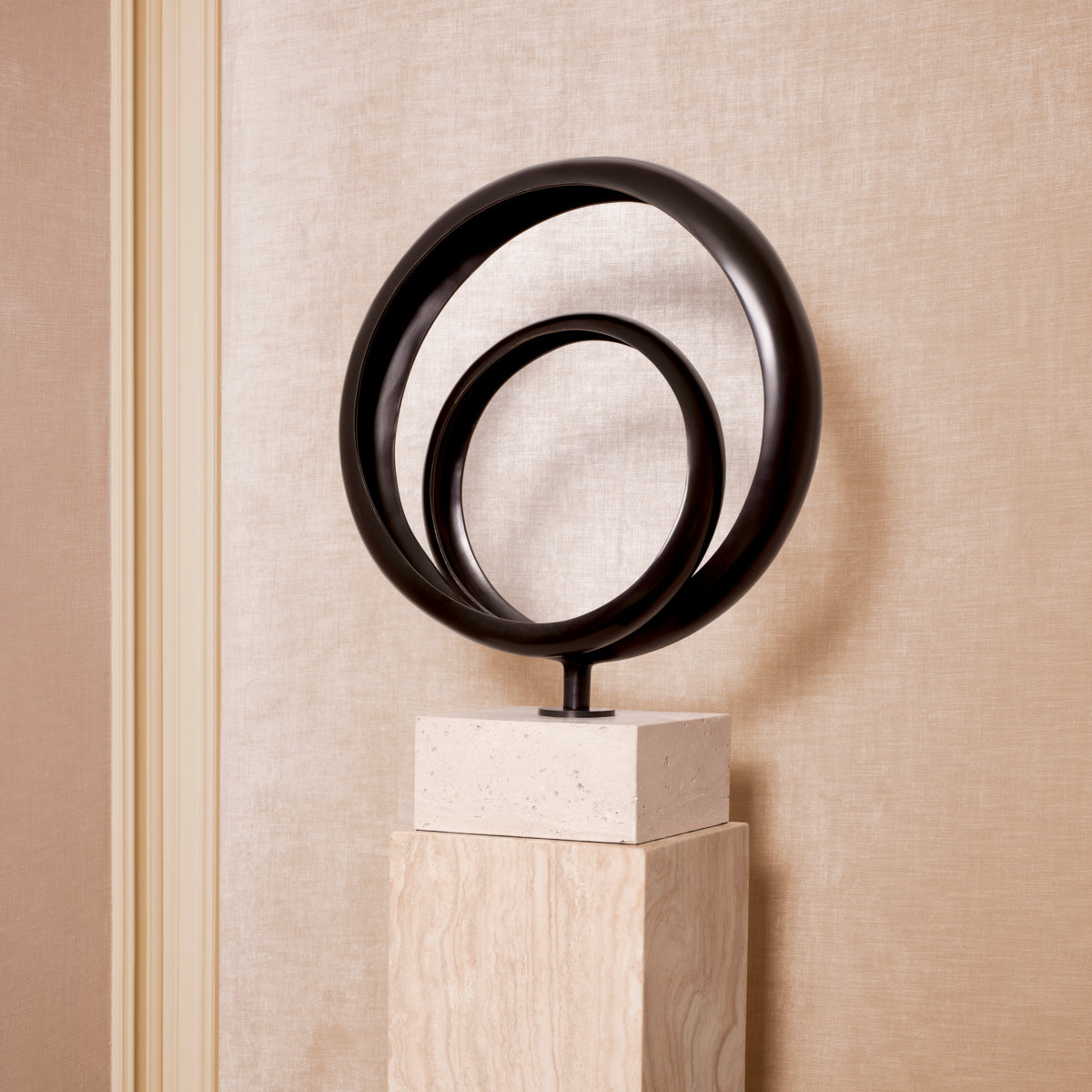 Bronze Round Loop Object Elena | Eichholtz Miami