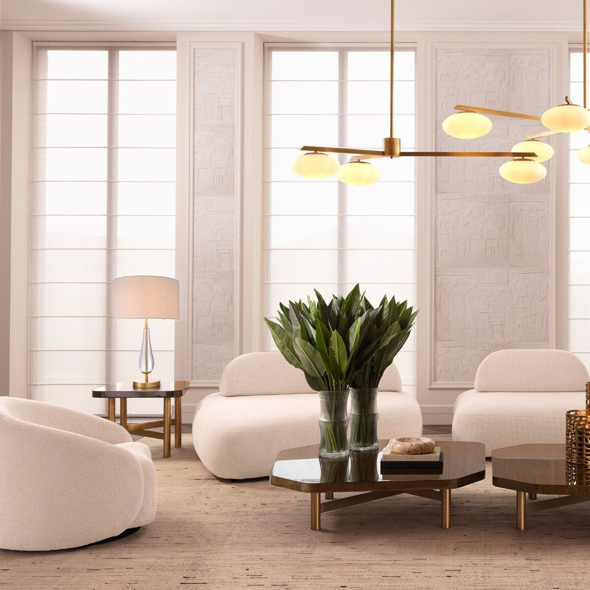 Antique Brass Table Lamp Stilla | Eichholtz Miami