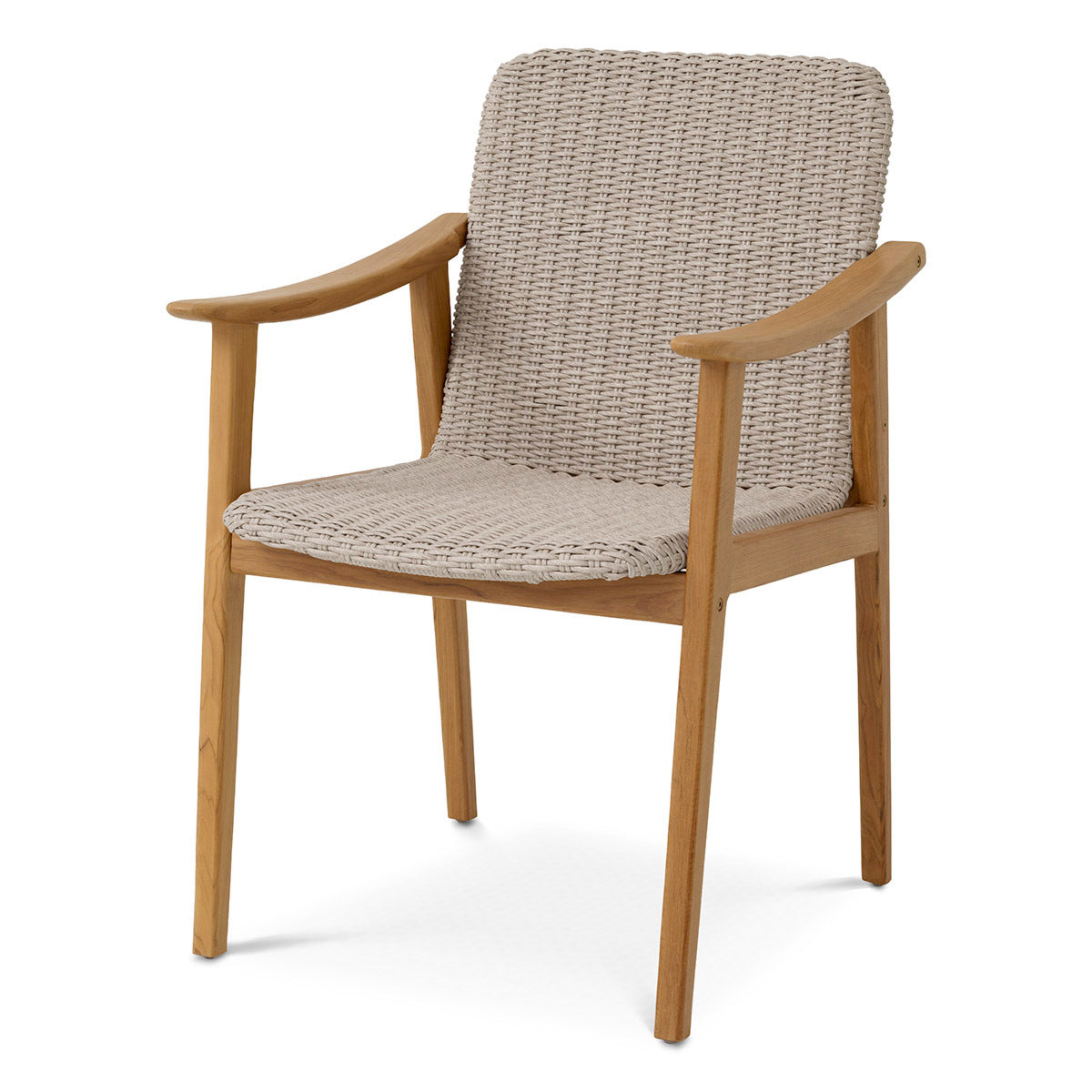 Wood Outdoor Dining Chair Honolulu| Eichholtz Miami