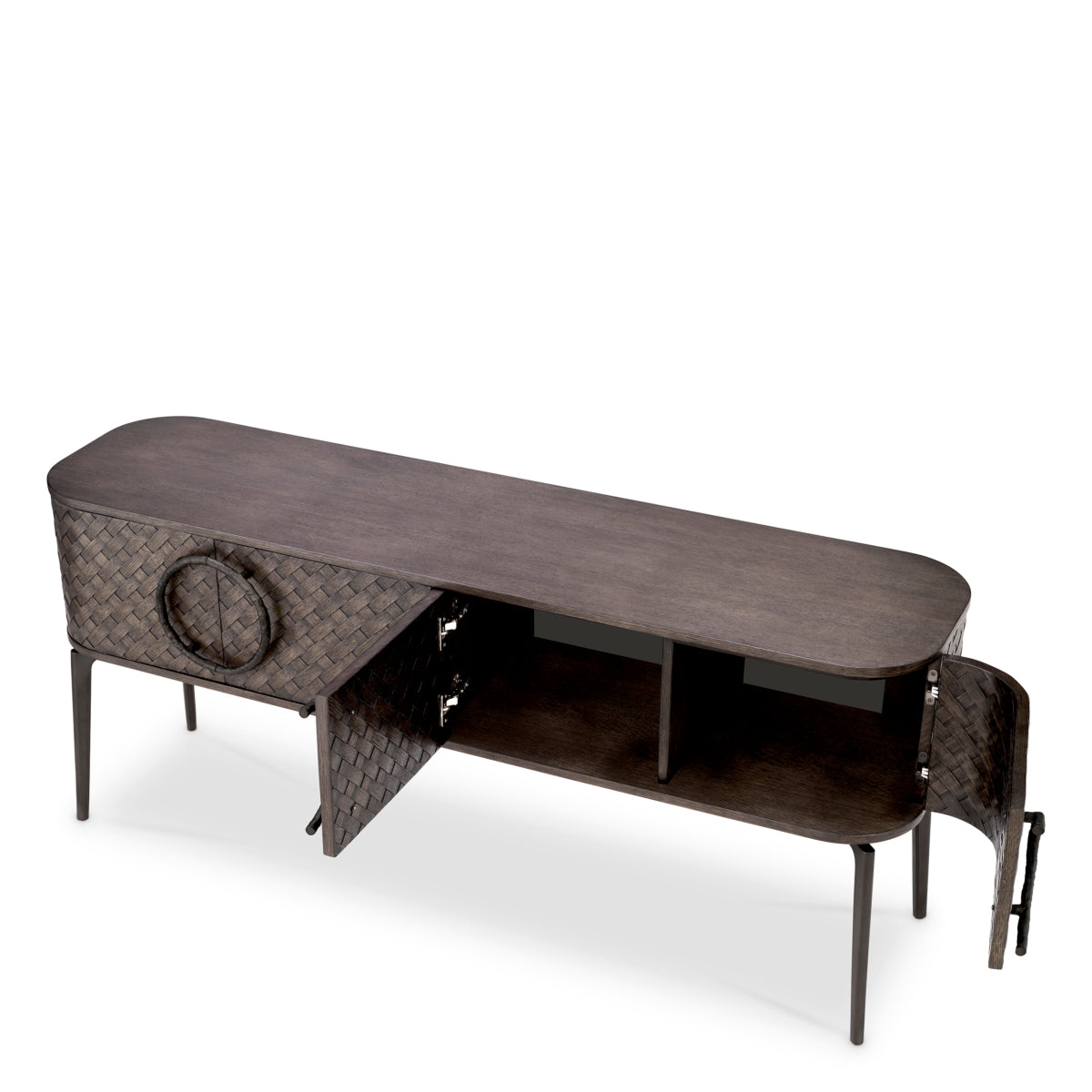 Woven Oak Dresser Nilsson| Eichholtz Miami