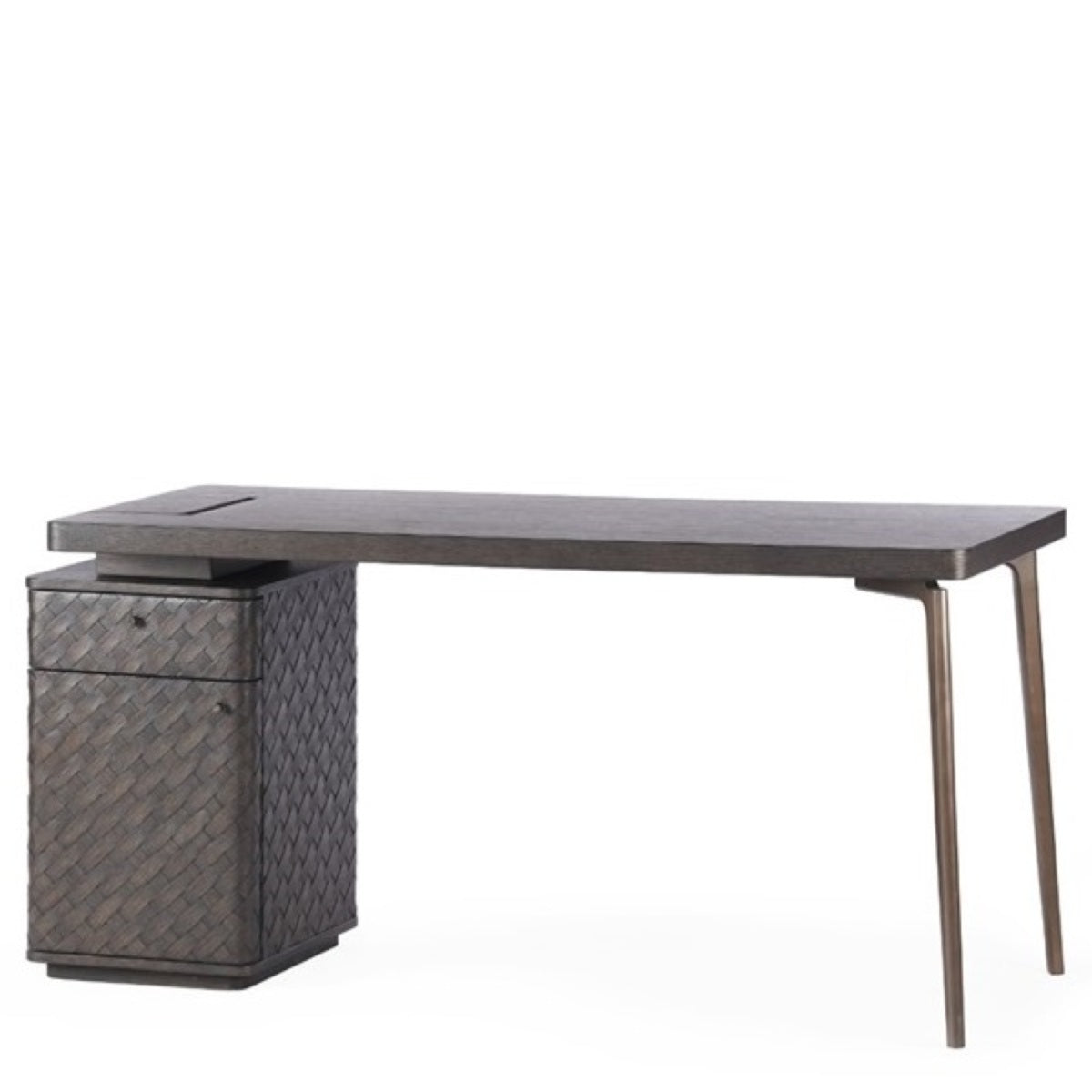 Woven Oak Desk Fiji | Eichholtz Miami