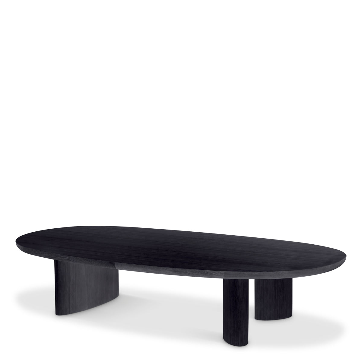 Oak Oval Coffee Table Lindner | Eichholtz Miami