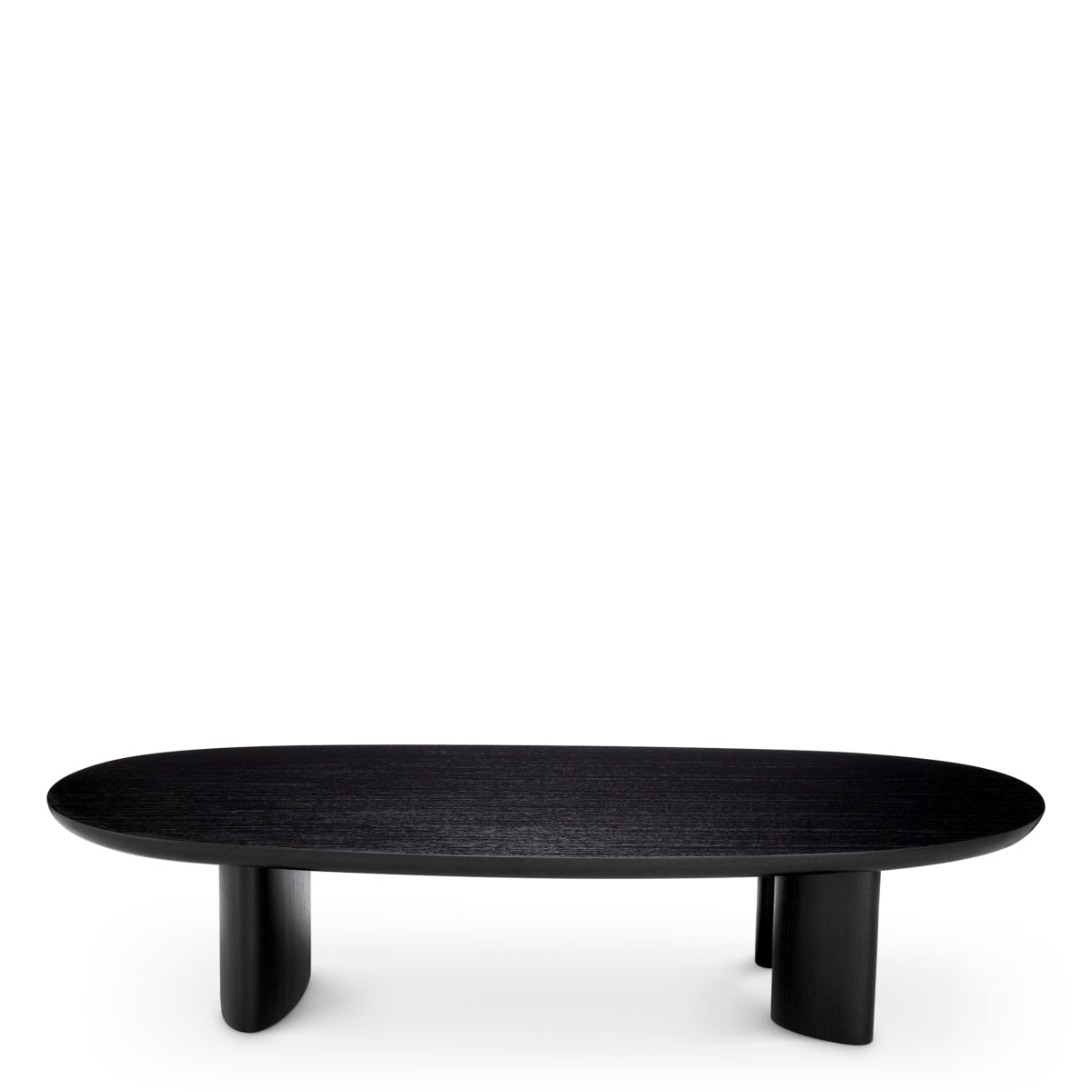 Oak Oval Coffee Table Lindner | Eichholtz Miami